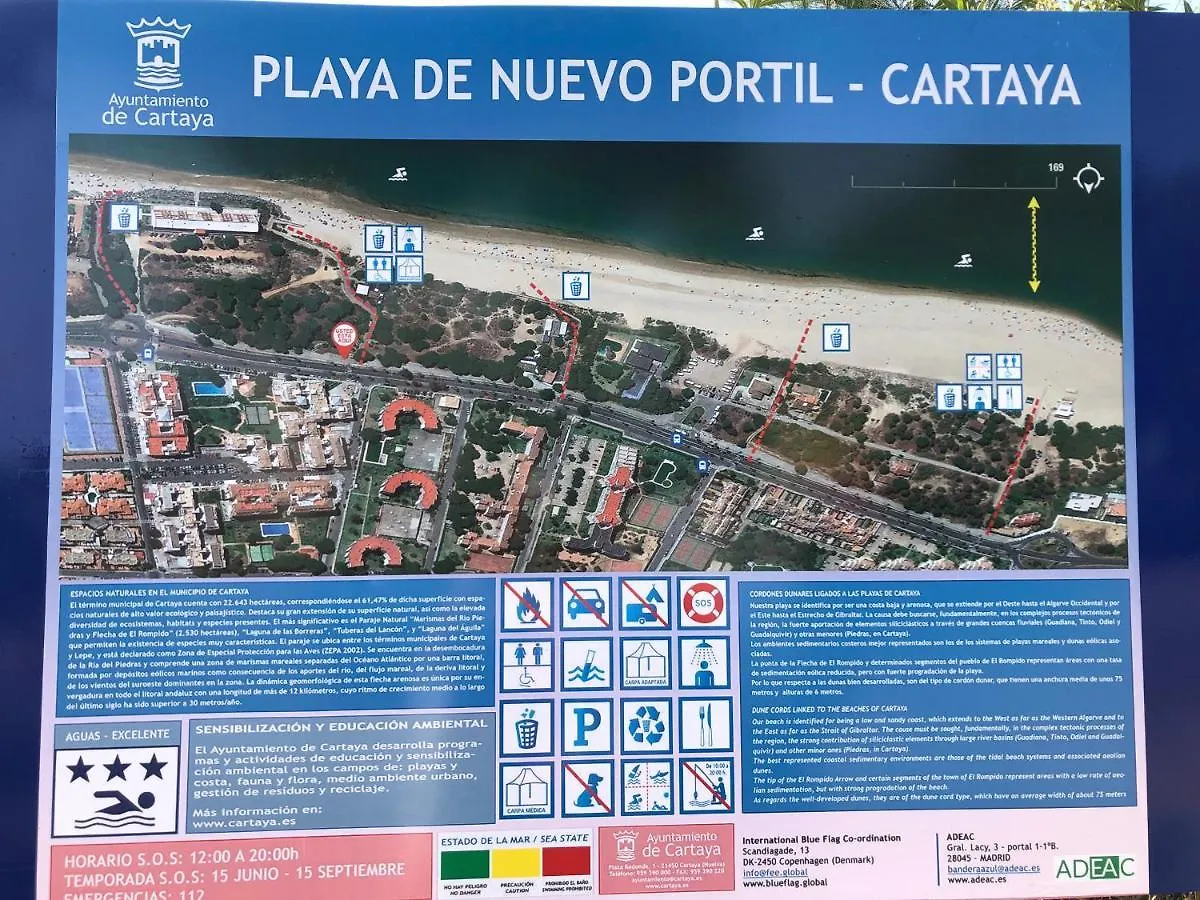 Holiday House With Private Pool, Costa De La Luz El Portil